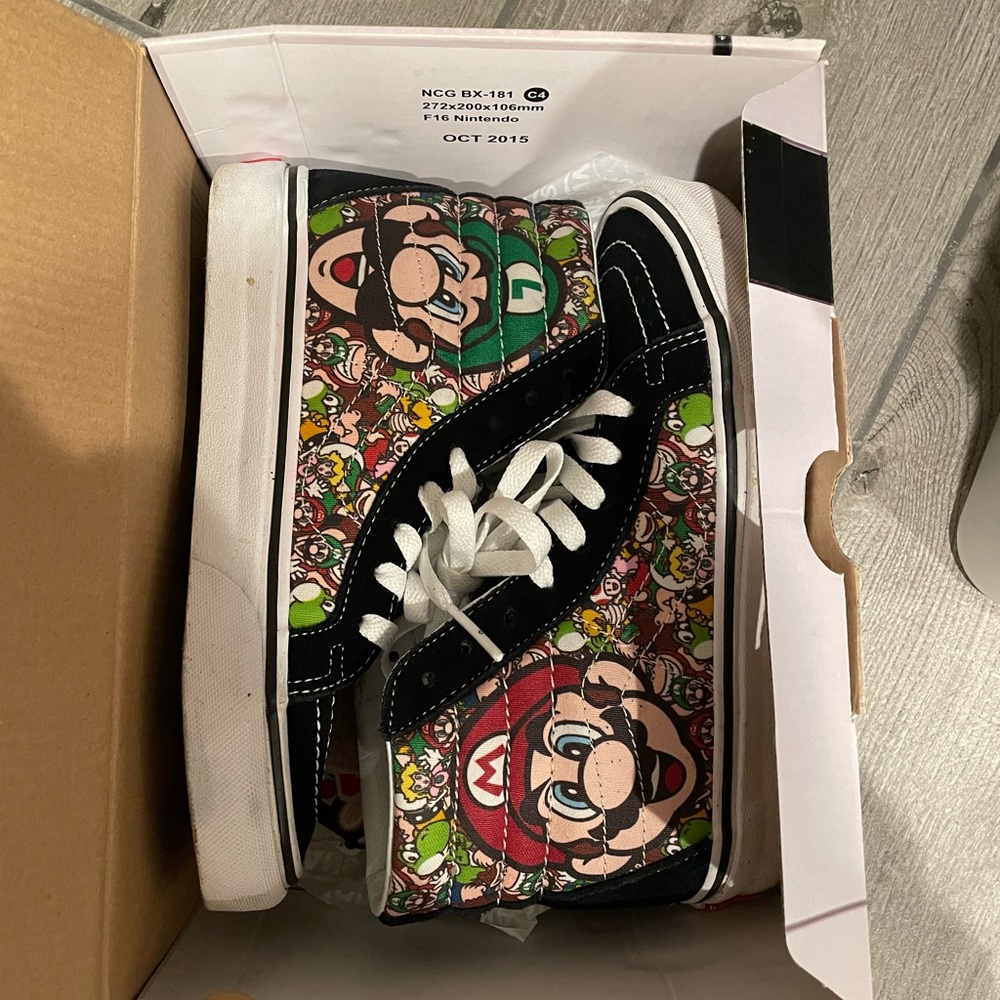 Vans Super Mario sneakers